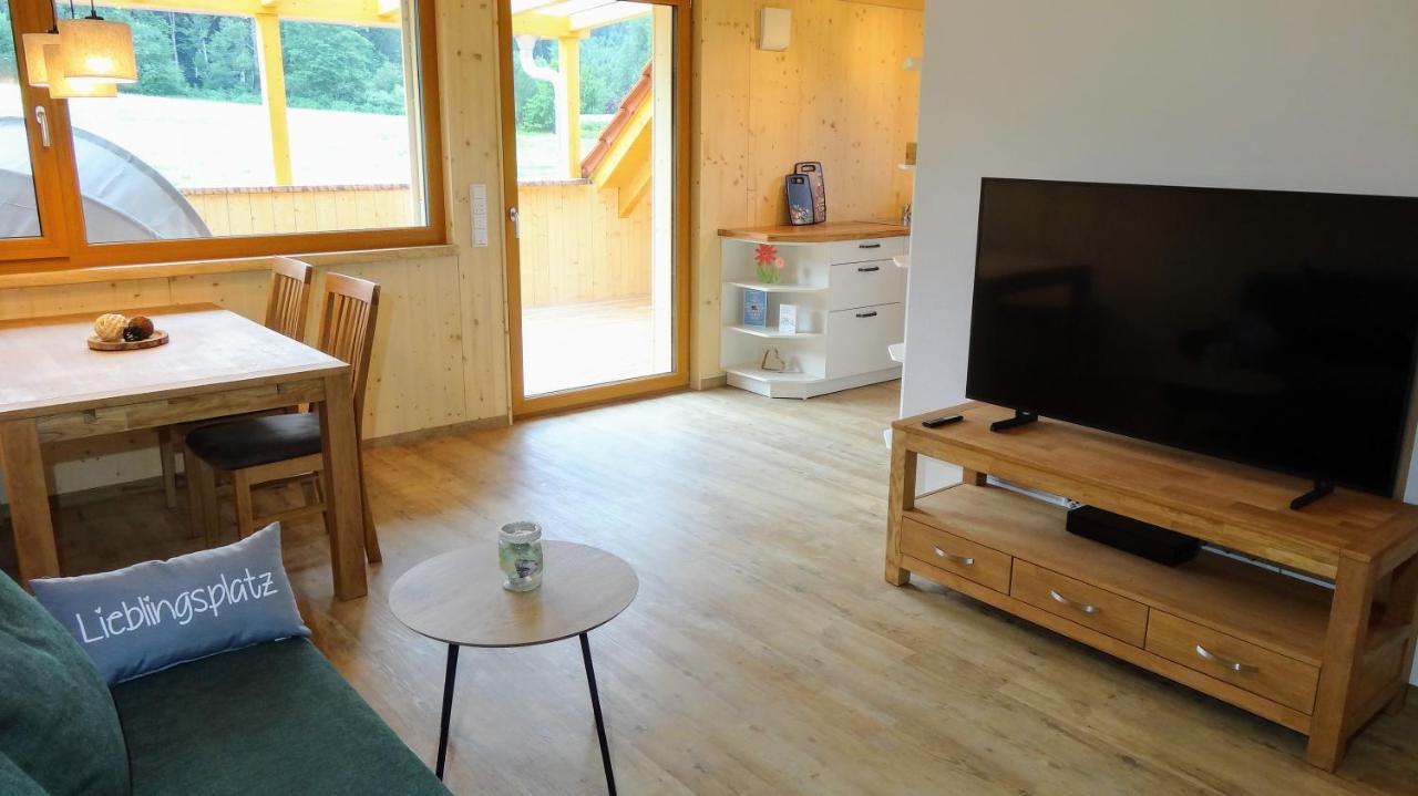 Waldblick Im Happy Allgaeu - Wohnung Mit Grosser Dachterrasse Leutkirch im Allgäu Eksteriør billede